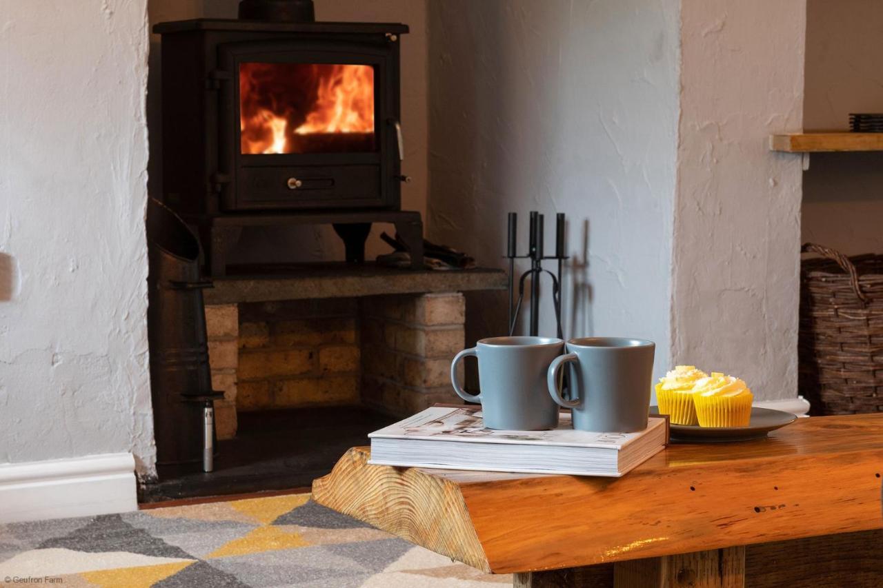 Farmhouse & Cottage At Geufron Farm - Dog Friendly Bryn-crug Bagian luar foto